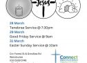 Connect Baptist Church – Easter Church announcements on Good News Radio